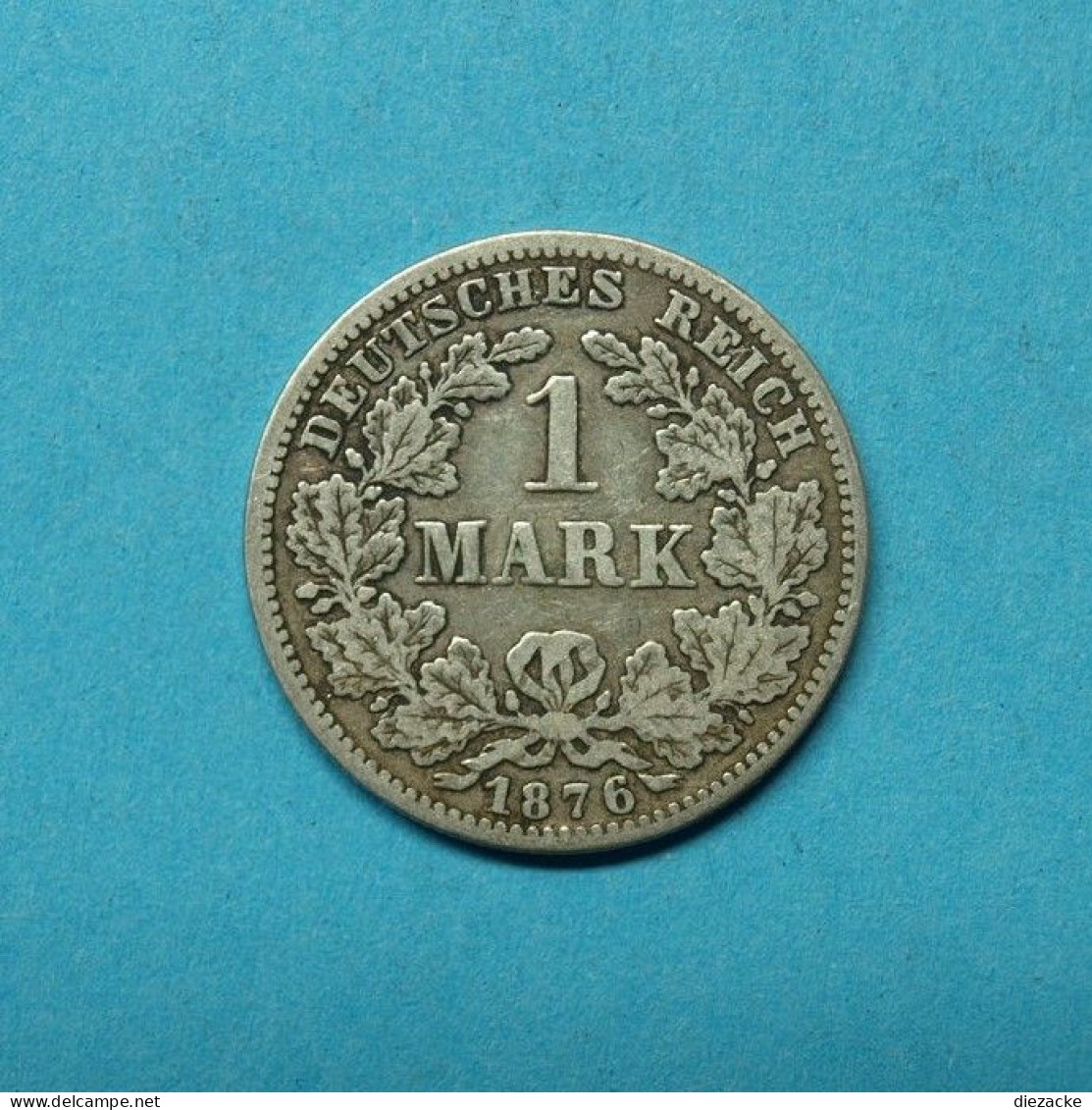 Deutsches Reich 1876 G 1 Mark Kleiner Adler Silber (M4846 - Sonstige & Ohne Zuordnung