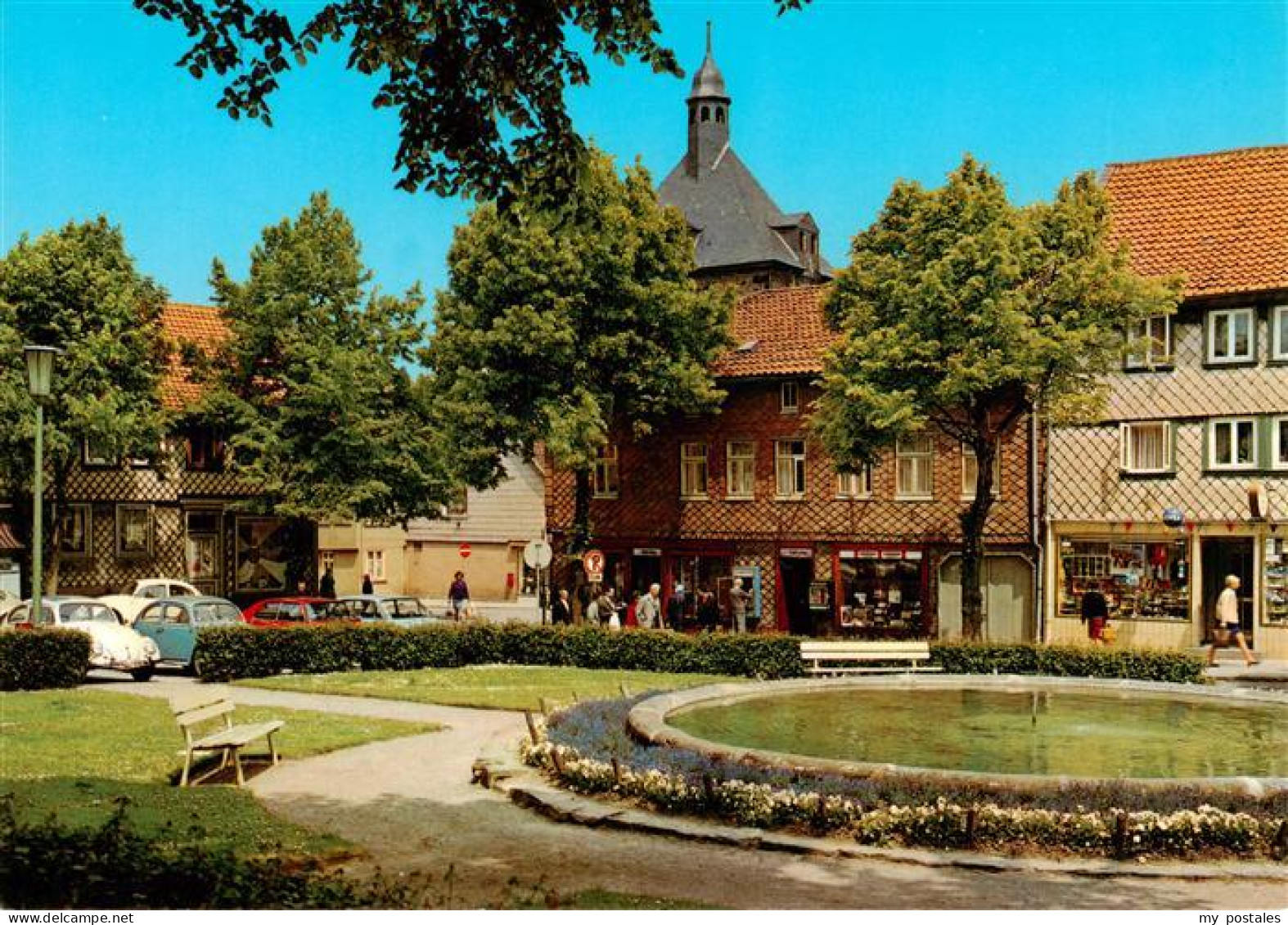 73943834 Salzgitter Marktplatz Brunnen - Salzgitter