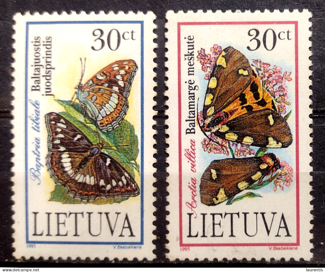 783  Butterflies - Papillons - Letonia - MNH - 1,85 . - Mariposas