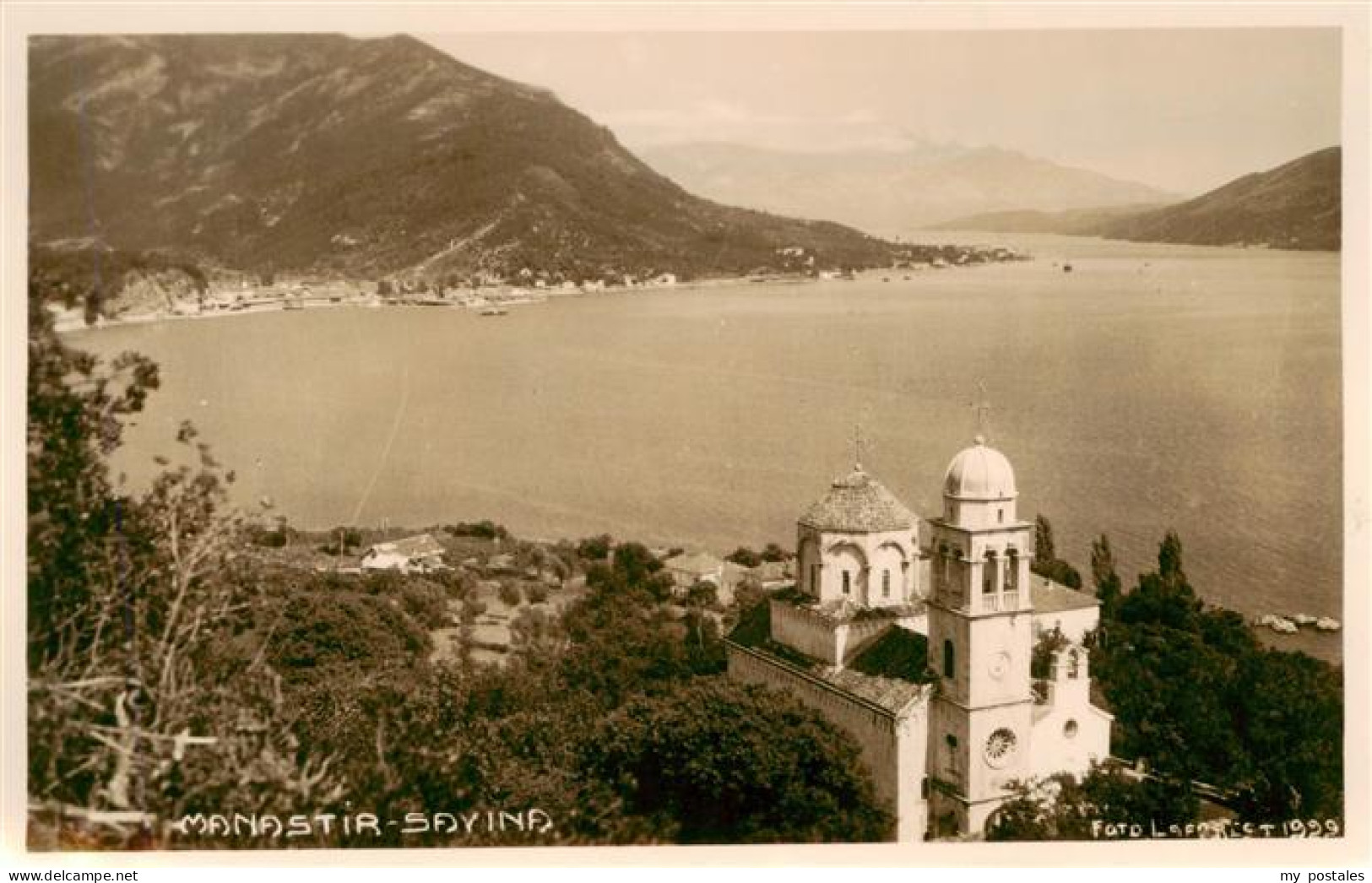 73943646 Savina_Monastir_Kotor_Montenegro Panorama Mit Kirche - Montenegro
