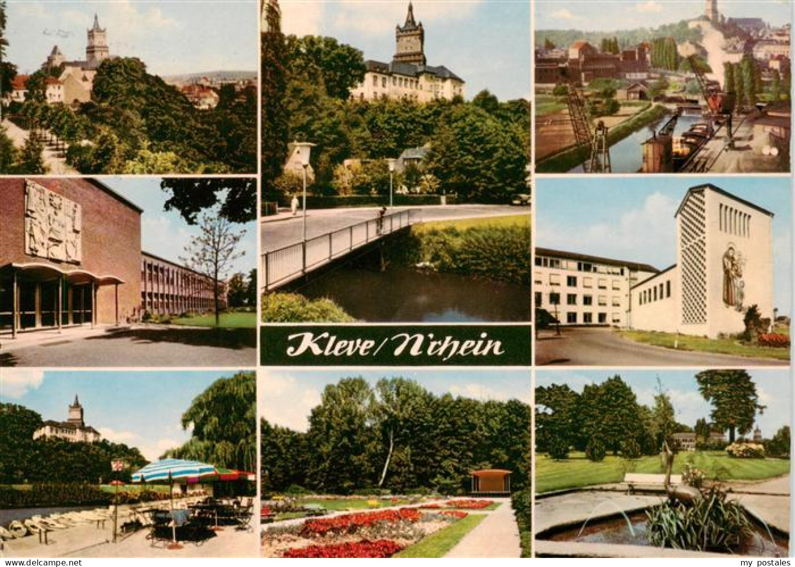 73943626 Kleve_Bad_Cleve Teilansichten Schloss Park - Kleve