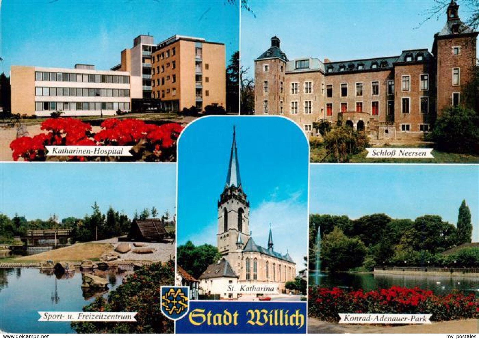 73943608 Willich Hospital Schloss Neersen Sport- Und Freizeitzentrum Kirche Konr - Willich