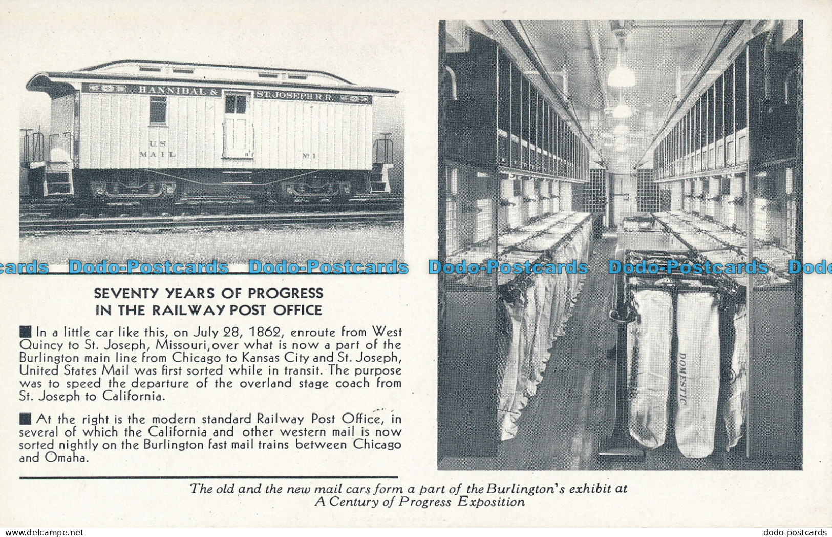 R035033 Seventy Years Of Progress In The Railway Post Office - Wereld