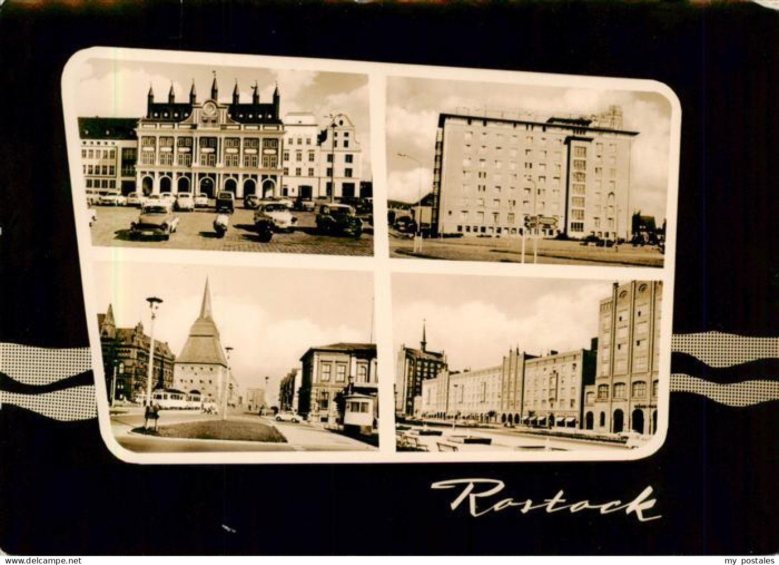 73902061 Rostock Rathaus Stadtansichten  - Rostock