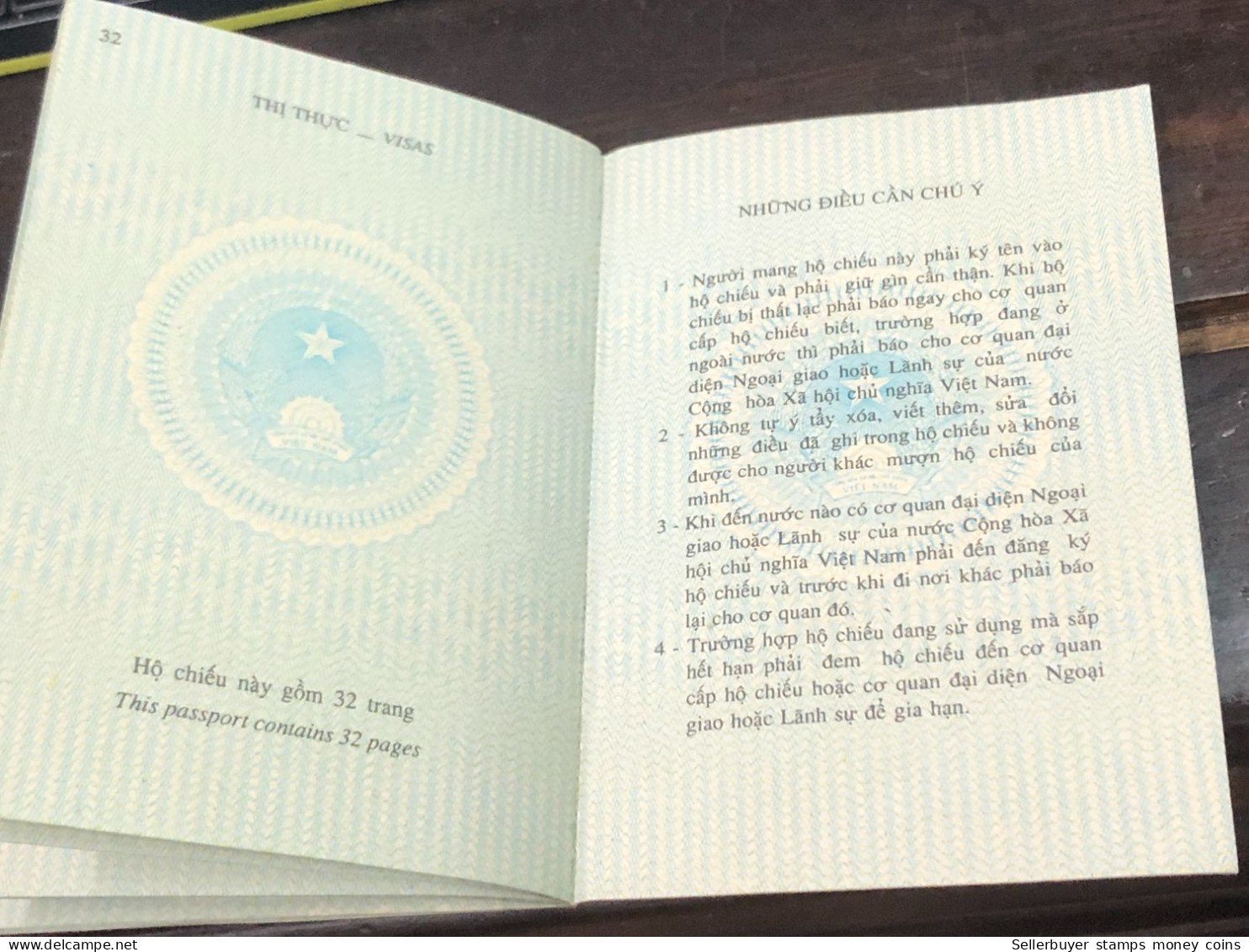 VIET NAM -OLD-ID PASSPORT-name-NGUYEN VAN SI-2001-1pcs Book - Sammlungen