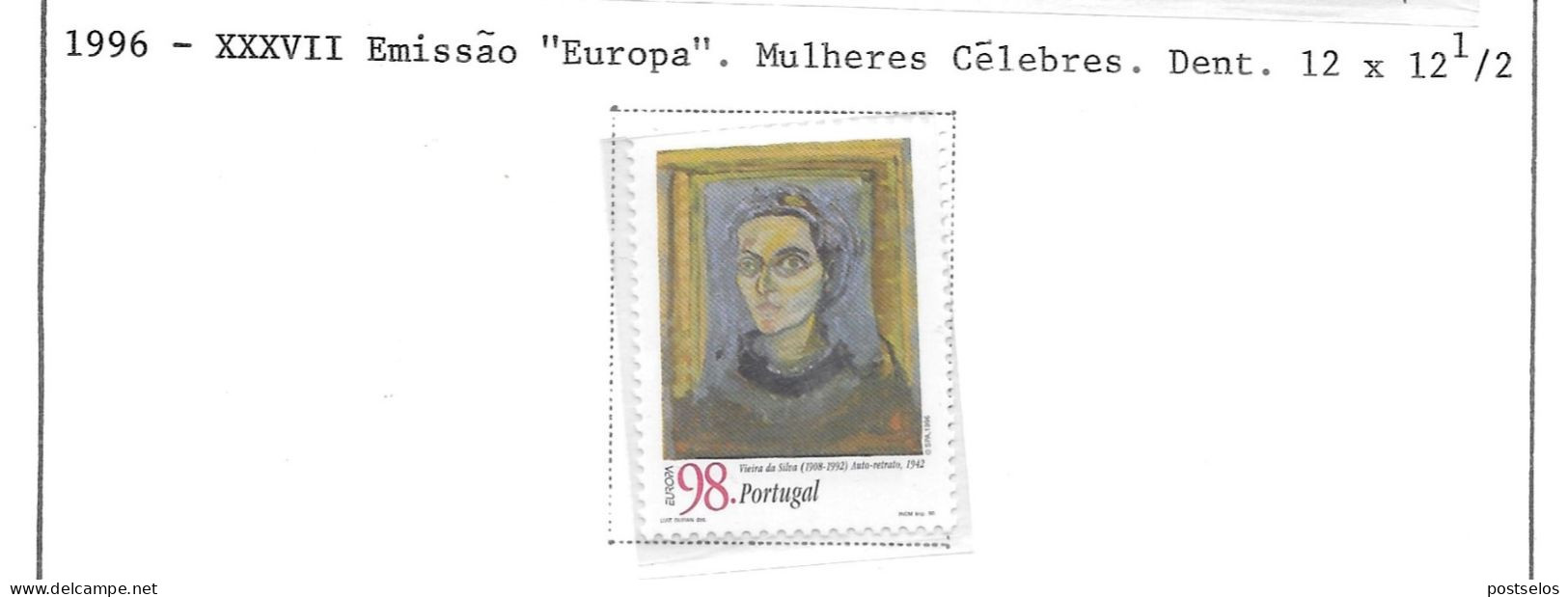 CEPT Mulheres Celebres - Unused Stamps