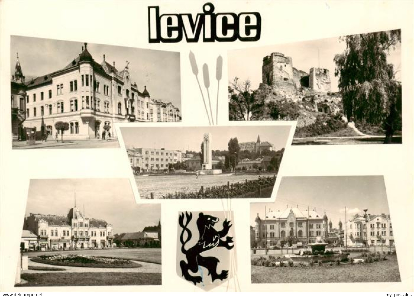 73863761 Levice Lewenz SK Teilansichten Gebaeude Denkmal Burgruine  - Slovaquie