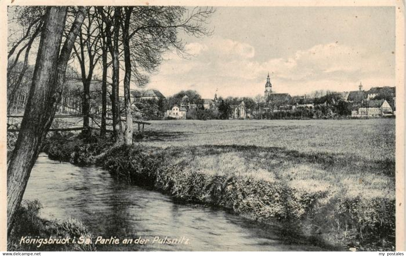 73863731 Koenigsbrueck Sachsen Partie An Der Pulsnitz  - Königsbrück