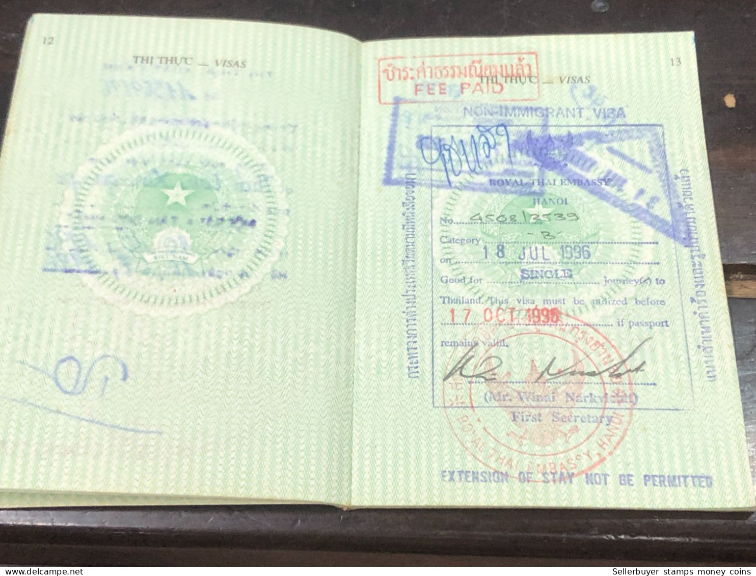 VIET NAM -OLD-ID PASSPORT-name-LE VAN SUU-2001-1pcs Book - Verzamelingen