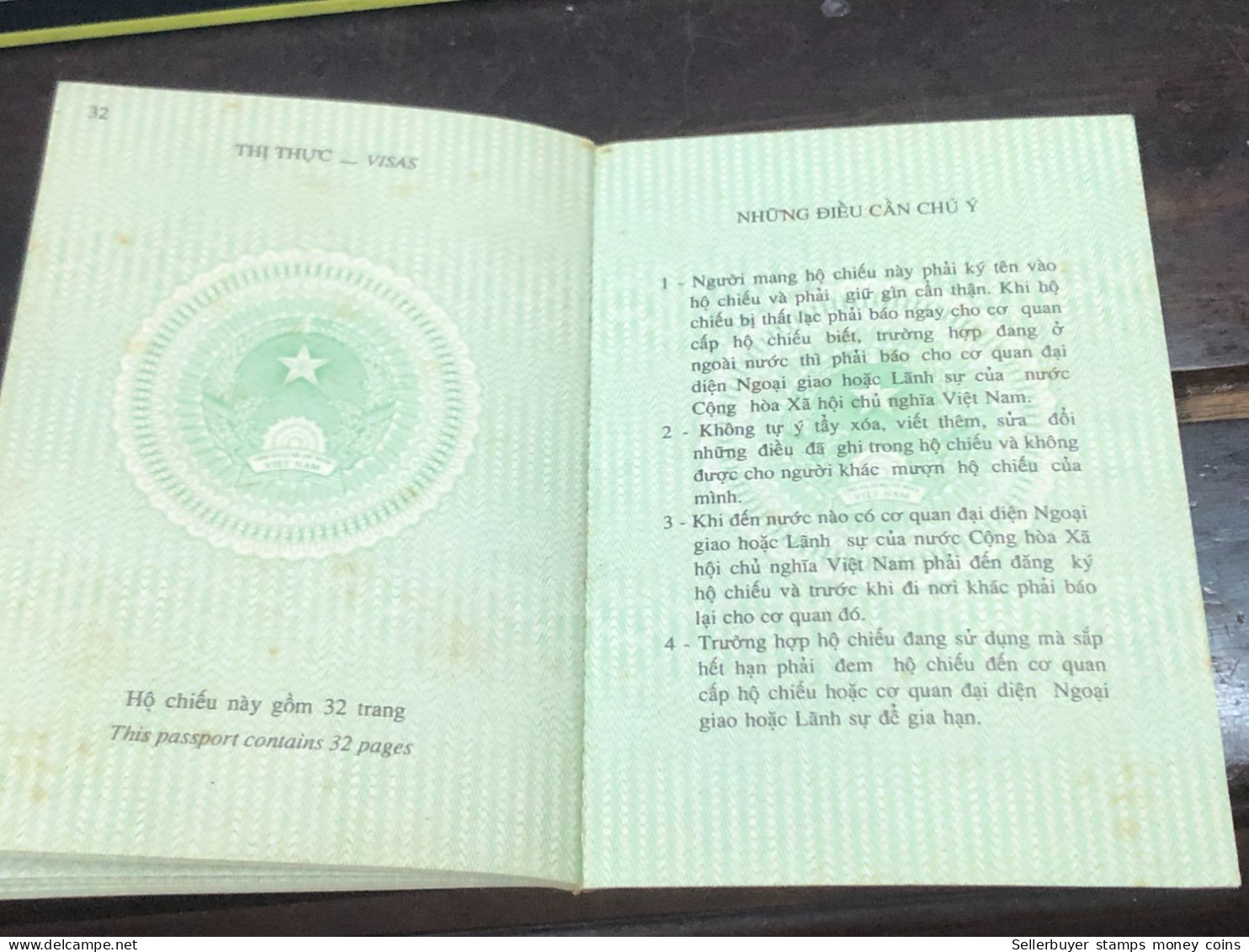 VIET NAM -OLD-ID PASSPORT-name-LE VAN SUU-2001-1pcs Book - Sammlungen