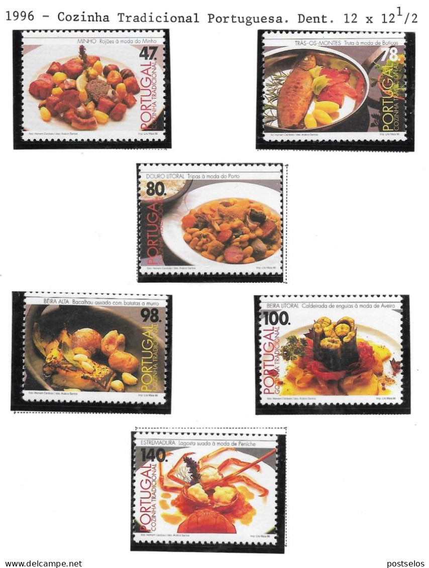 Cozinha Portuguesa - Unused Stamps