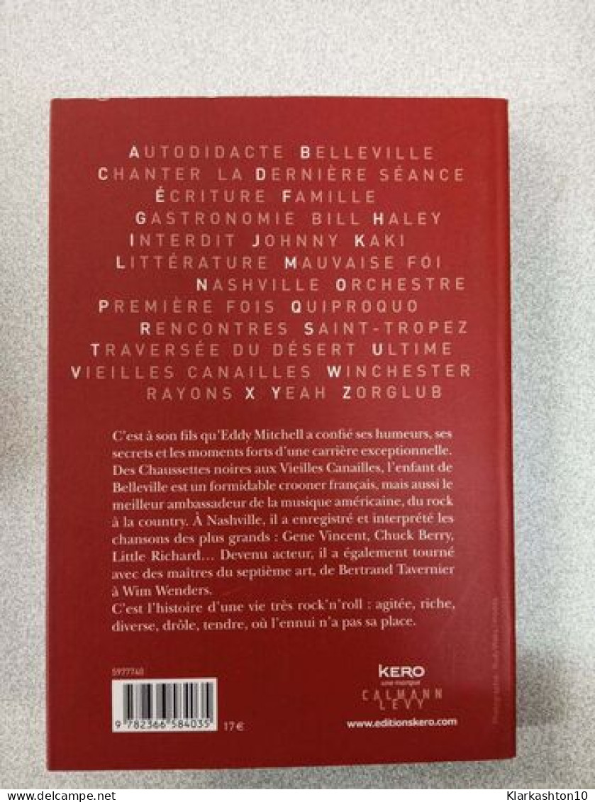 Le Dictionnaire De Ma Vie - Eddy Mitchell - Other & Unclassified