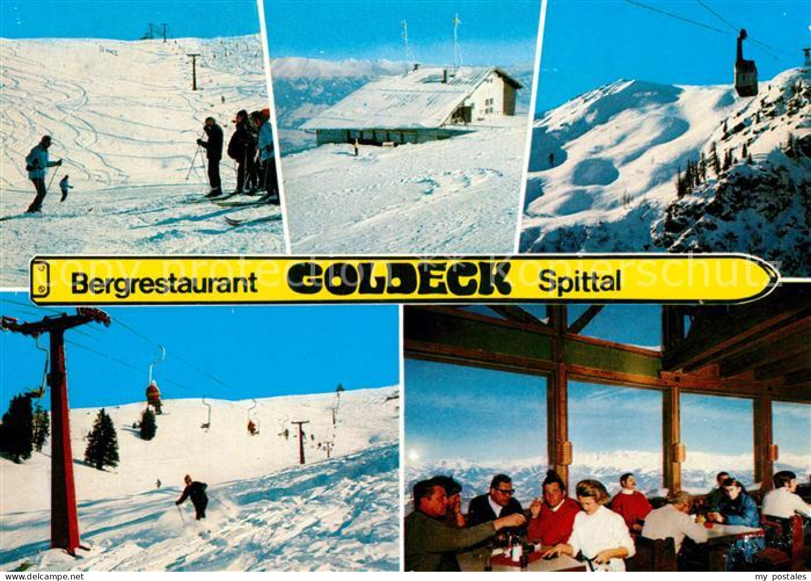 73285246 Spittal Drau Bergrestaurant Goldeck Luftseilbahn  Spittal Drau - Andere & Zonder Classificatie