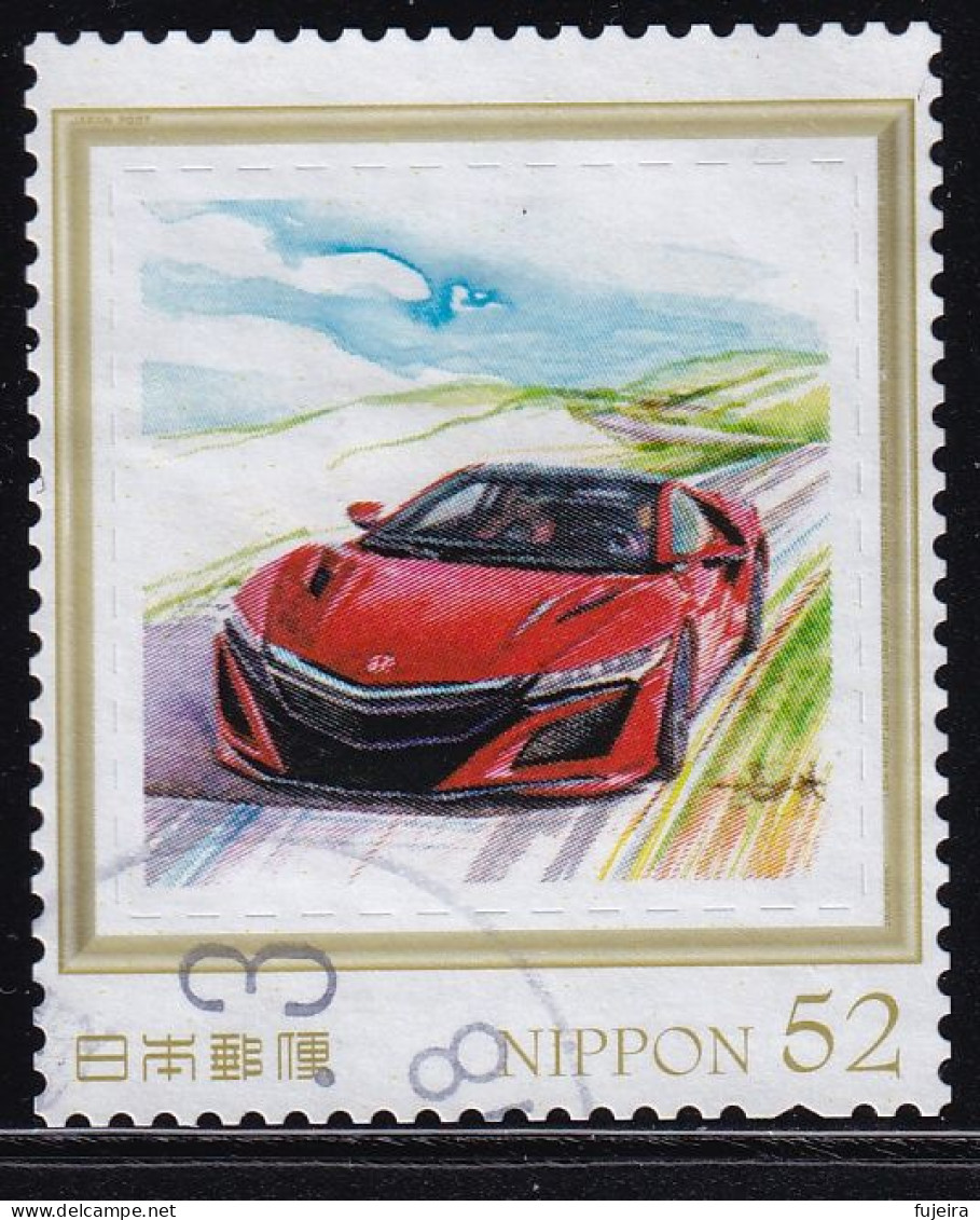 Japan Personalized Stamp, Car Honda (jpv9989) Used - Used Stamps