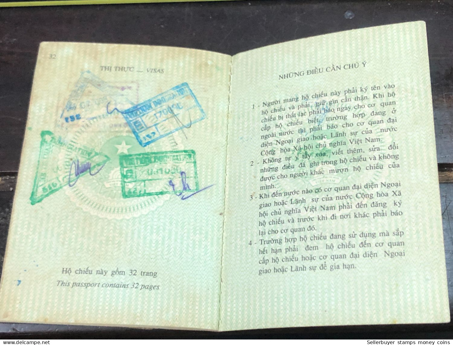 VIET NAM -OLD-ID PASSPORT-name-LE VAN PHAP-1999-1pcs Book - Collections