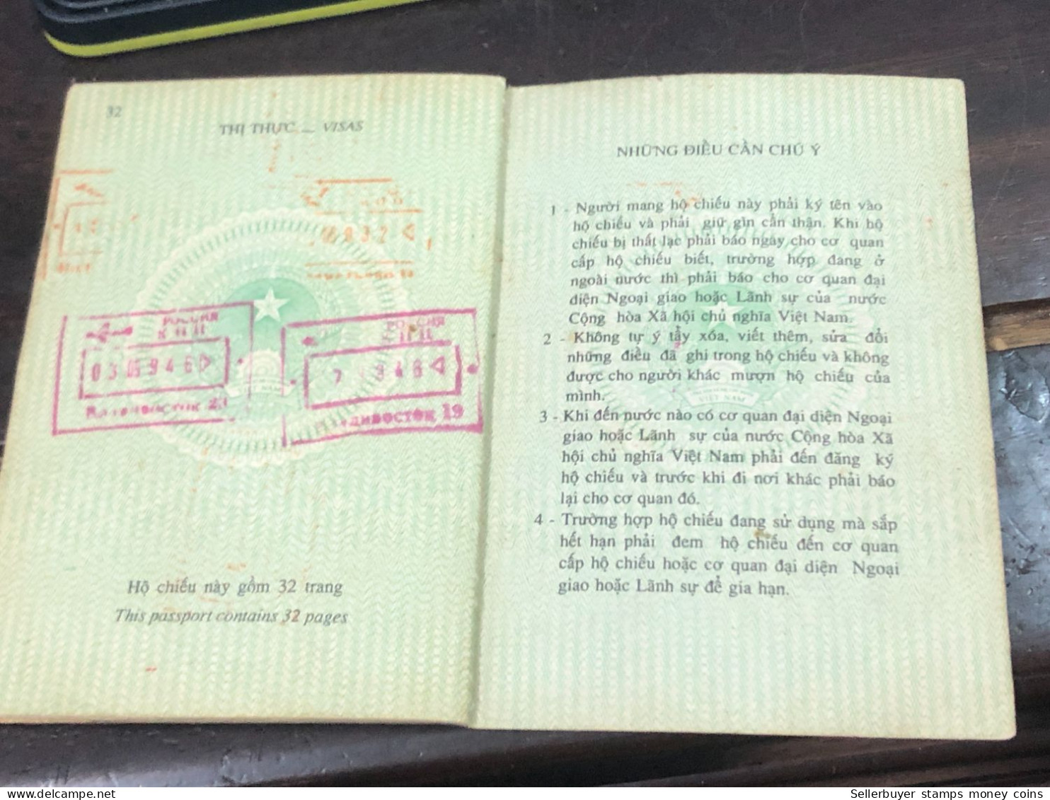 VIET NAM -OLD-ID PASSPORT-name-LE VAN PHAP-1998-1pcs Book - Collections