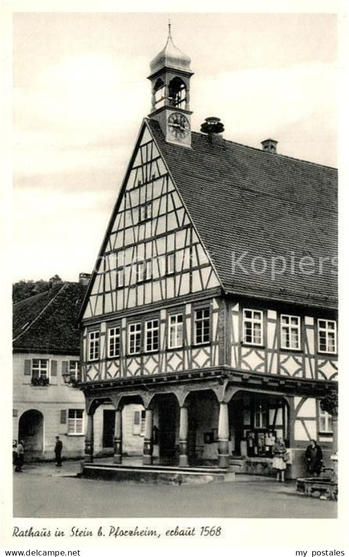 73283855 Stein Pforzheim Rathaus Stein Pforzheim - Pforzheim