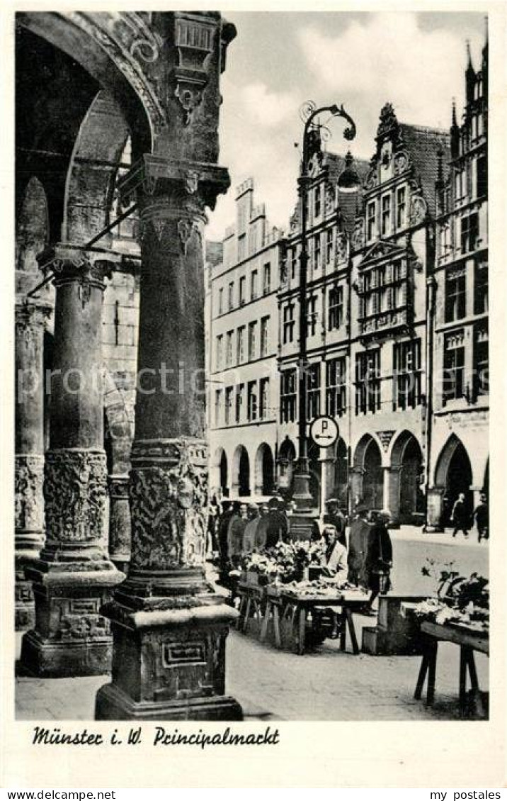 73283803 Muenster Westfalen Principalmarkt Muenster Westfalen - Muenster