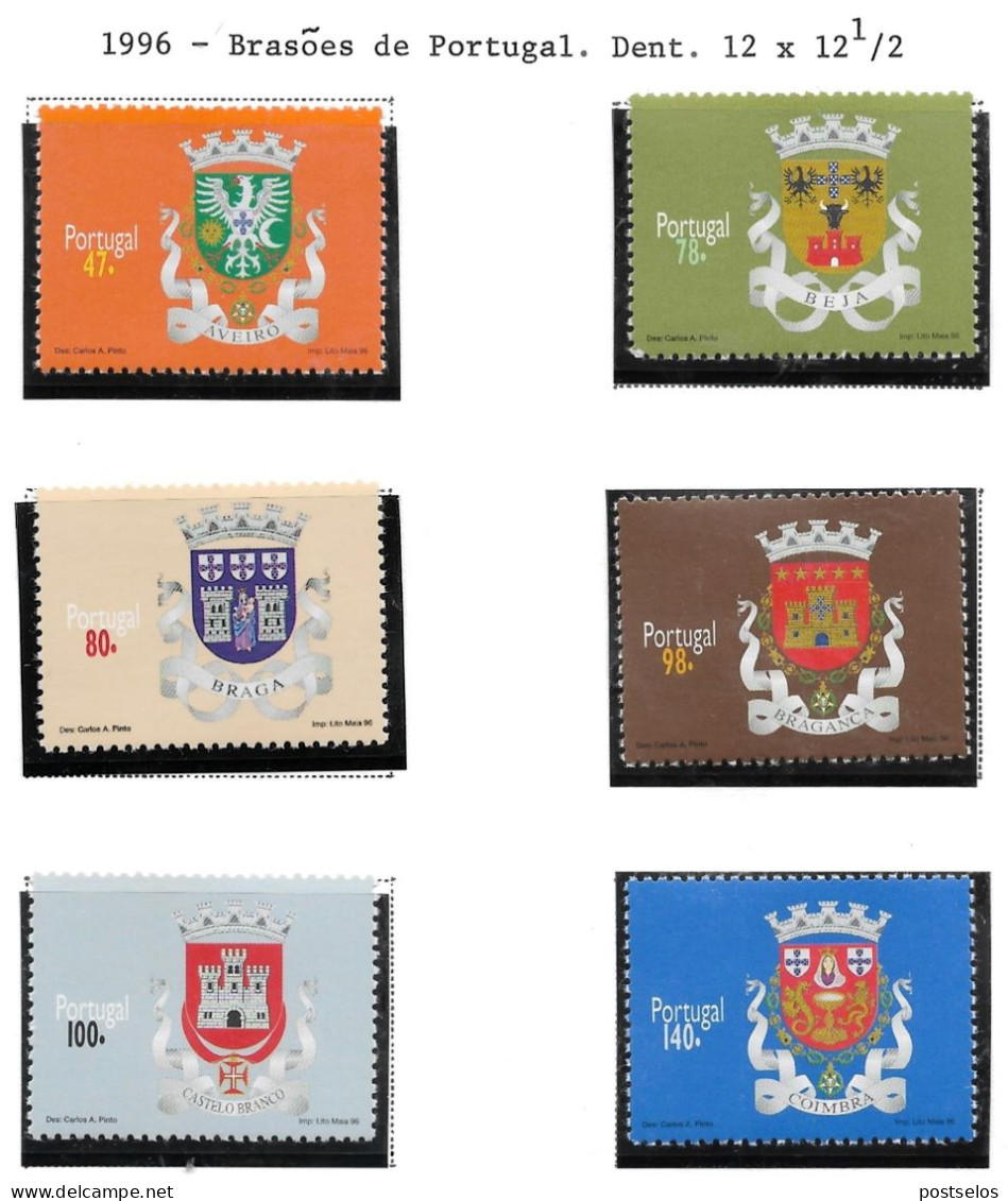 Brasões De Portugal 1º Grupo - Ungebraucht