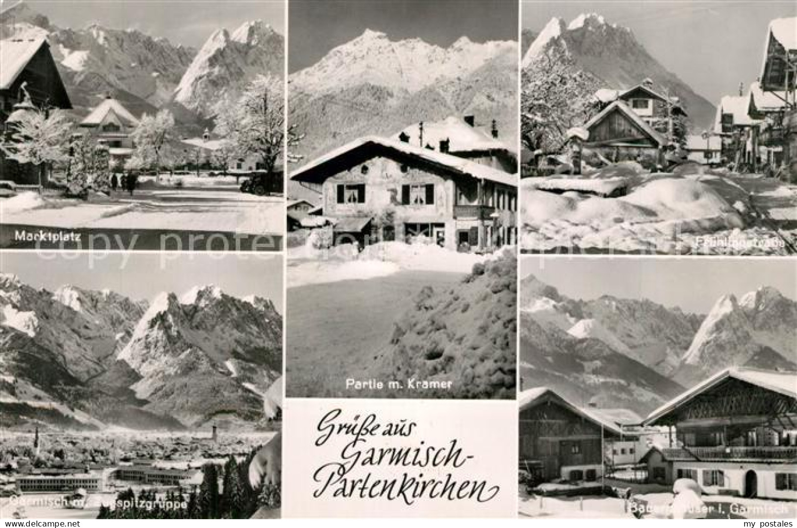 73283788 Garmisch-Partenkirchen Marktplatz Kramer Zugspitze Garmisch-Partenkirch - Garmisch-Partenkirchen