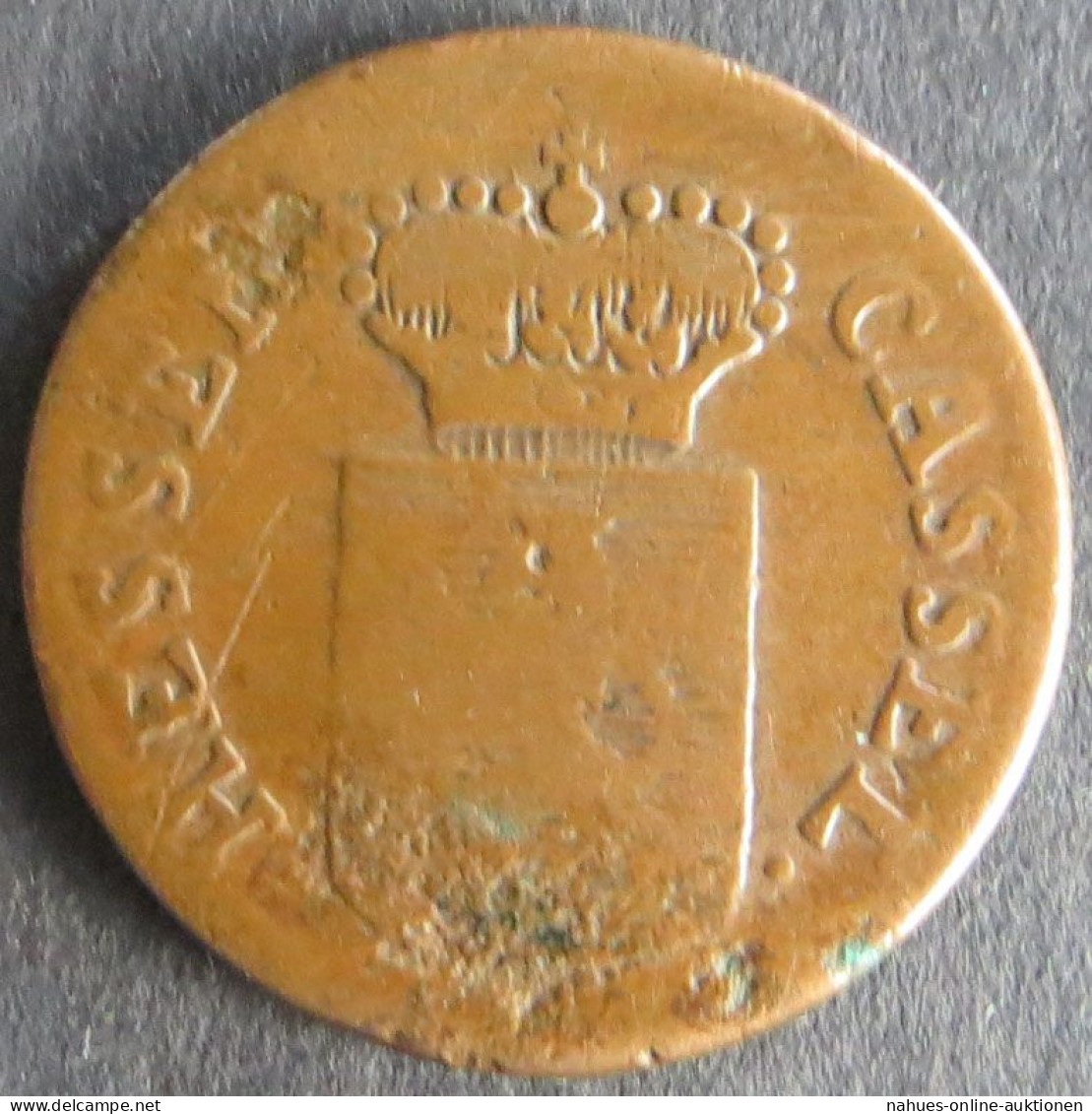 Münze Hessen-Kassel 1 Kreuzer 1783 Schön - Autres & Non Classés