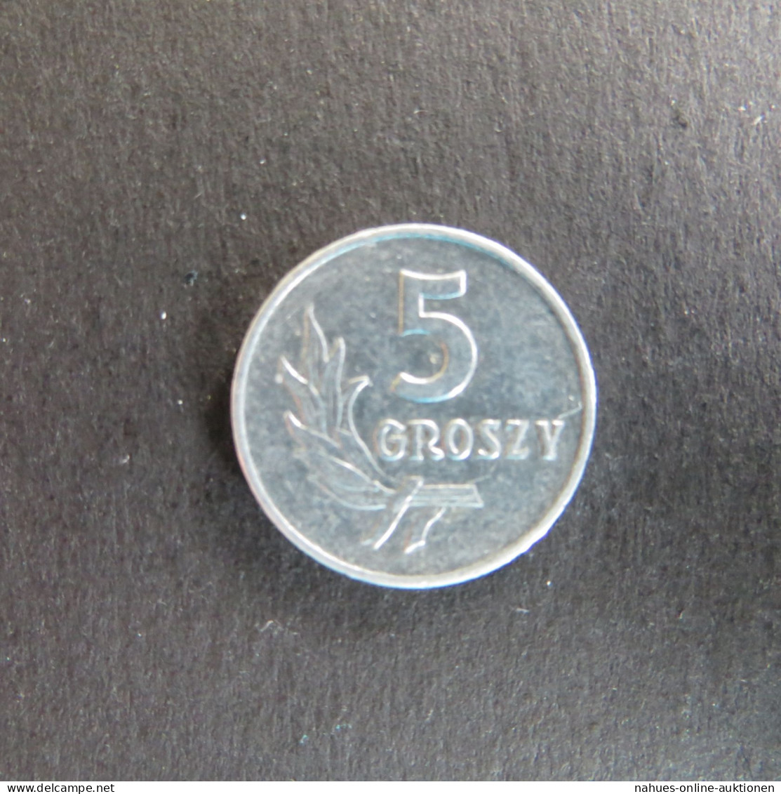 Münze Volksrepublik Polen 1962 5 Groszy Schön 38 Ss - Pologne