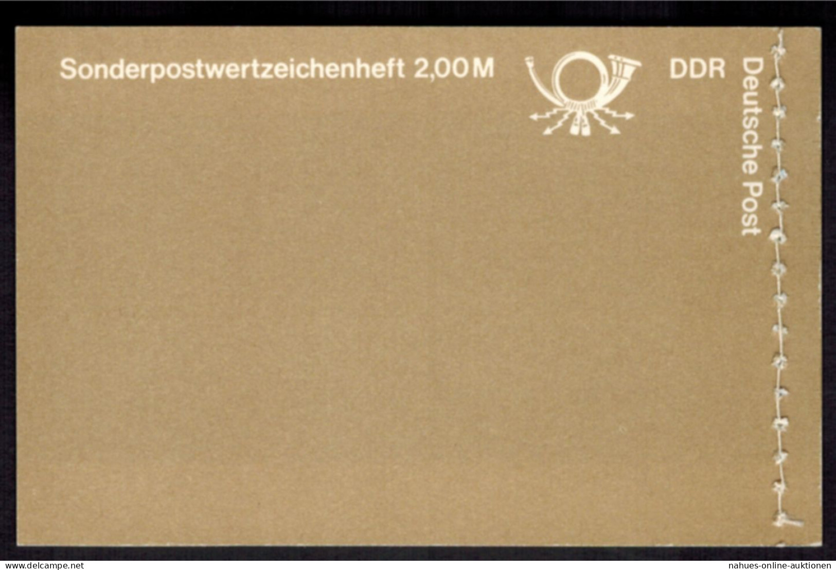 DDR Markenheftchen 9 W 1 Süßwasserfische 1988 Tadellos Postfrisch - Carnets