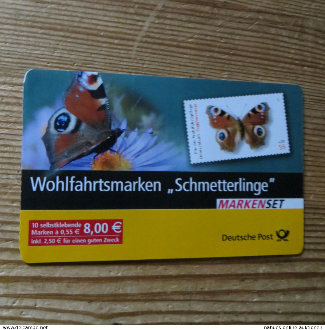 Bundesrepublik Markenheftchen 60 Wohlfahrt Schmetterlinge 2005 Ersttagsstempel - Andere & Zonder Classificatie