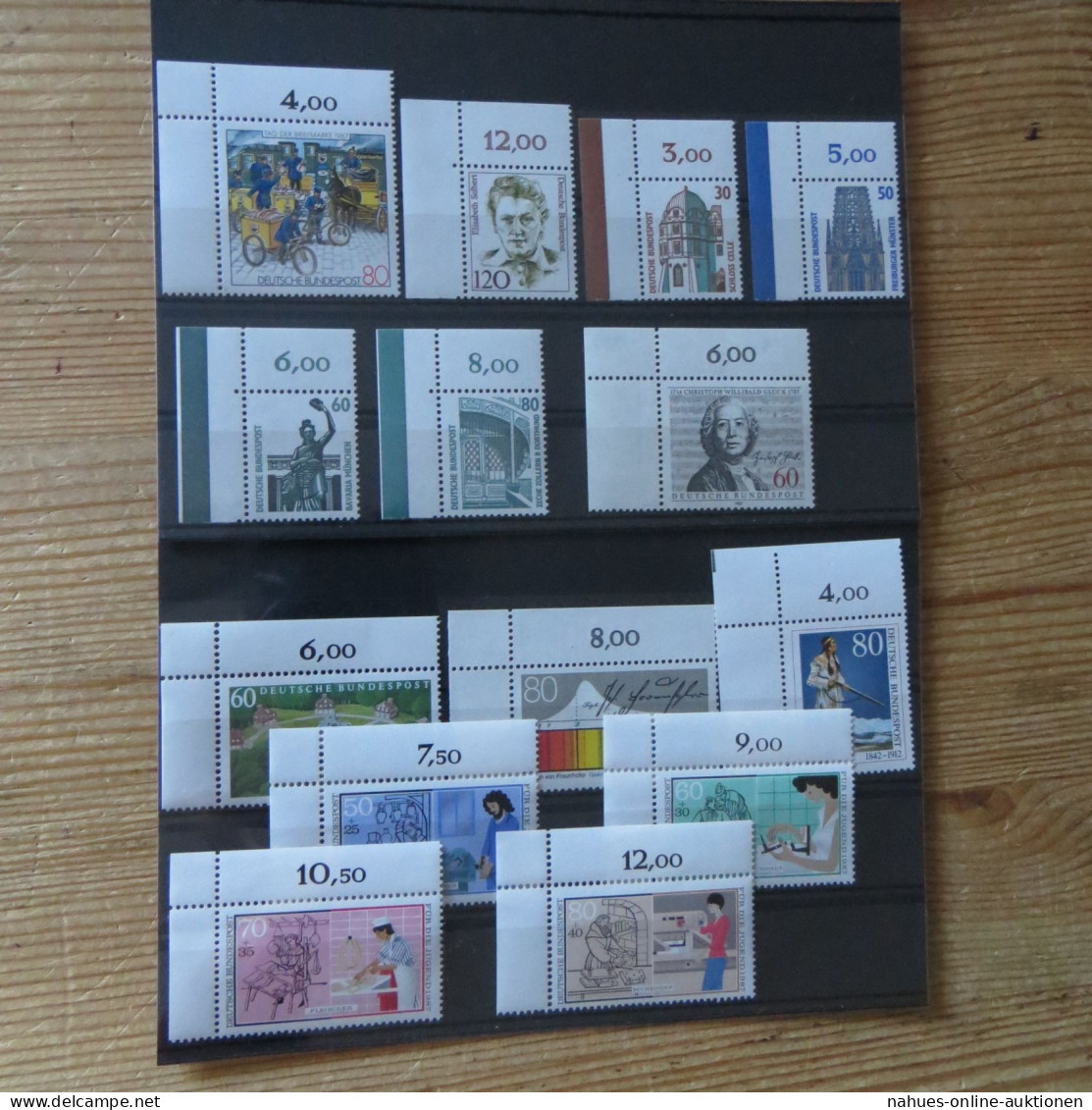 Bund 1306-1346 Jahrgang 1987 Bogenecke Eckrand Oben Links Selten Einheitlich - Covers & Documents