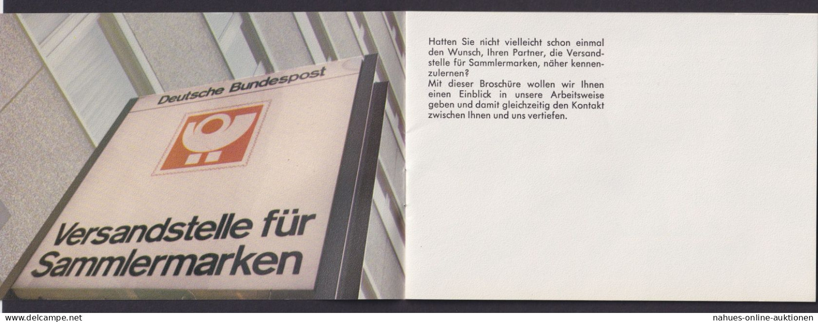 Bund Deutsche Post Geschenkheft Mit Block 25 Jahre Bundesrepublik - Covers & Documents