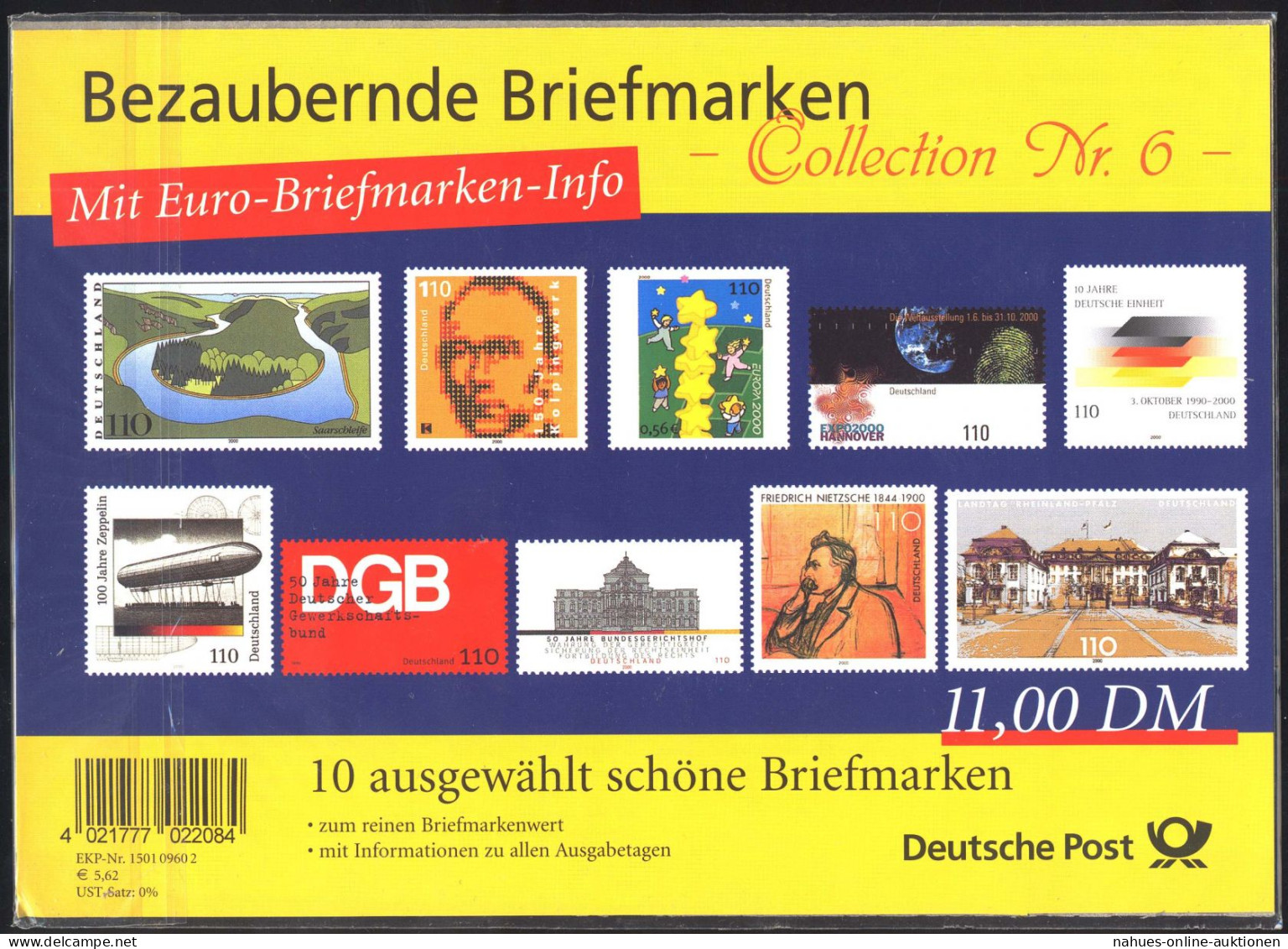 Bund Bezaubernde Briefmarken Collection Nr. 6 Originalverpackt + Postfrisch 2000 - Lettres & Documents