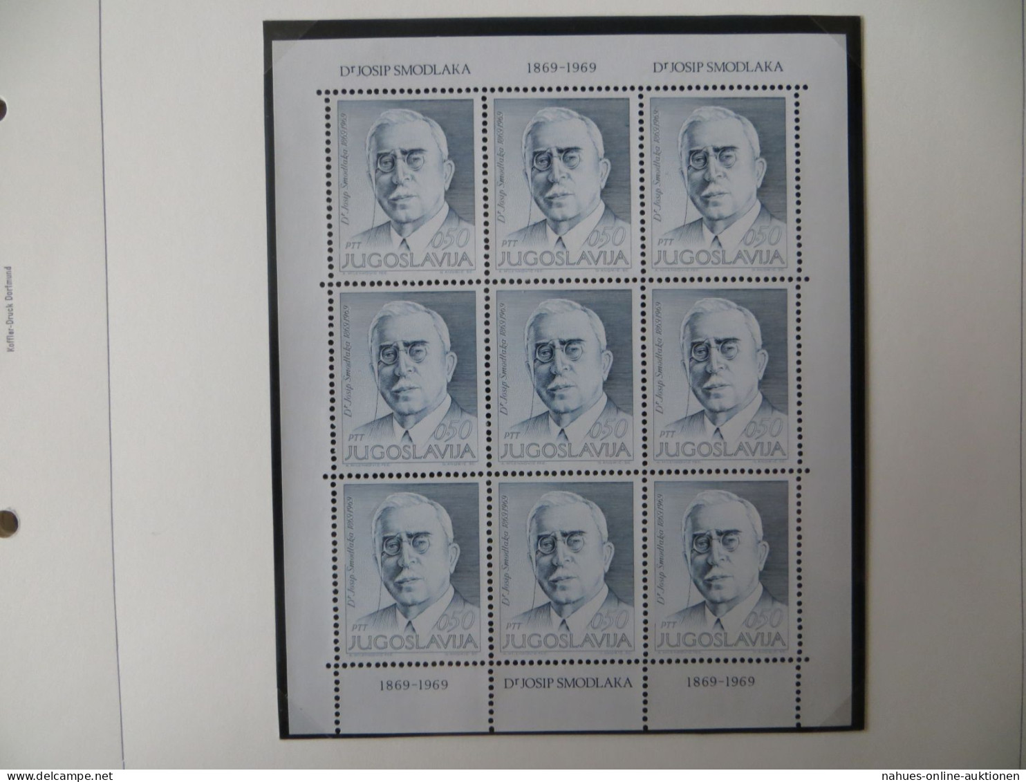 Jugoslawien Sammlung Kleinbogen 1969-1972 Luxsus Postfrisch Incl. Den Guten - Storia Postale