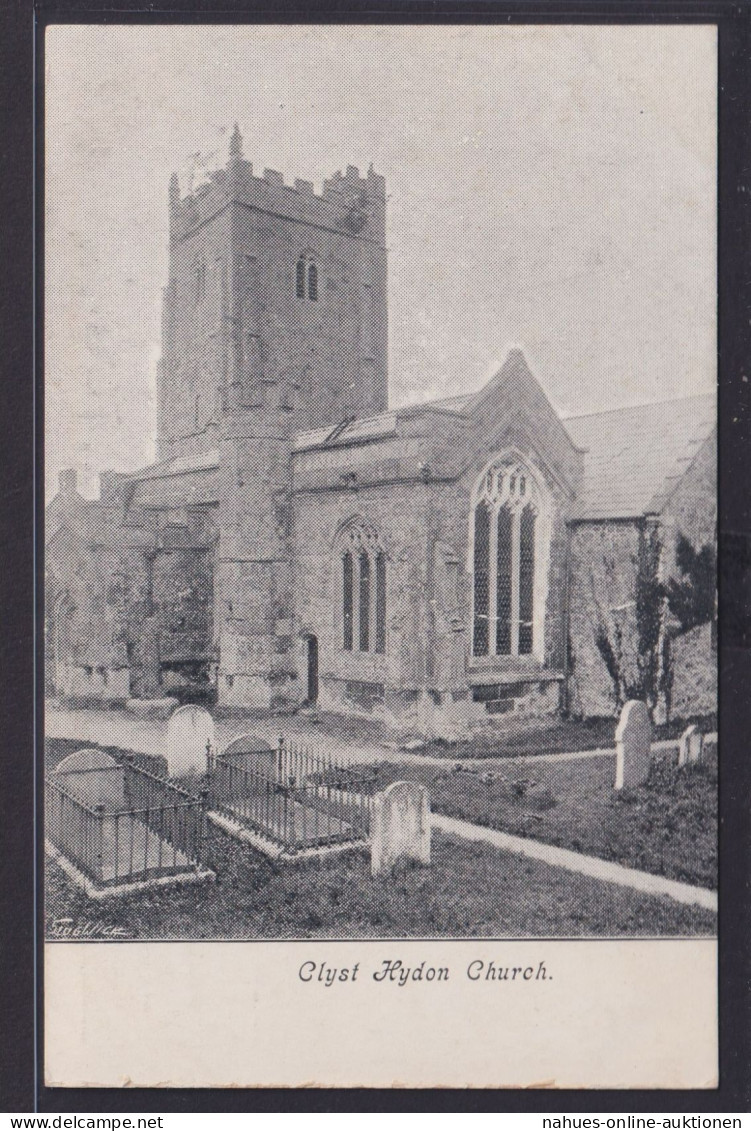 Ansichtskarte Clyst Hydon Church Devon Großbritannien England Friedhof - Other & Unclassified