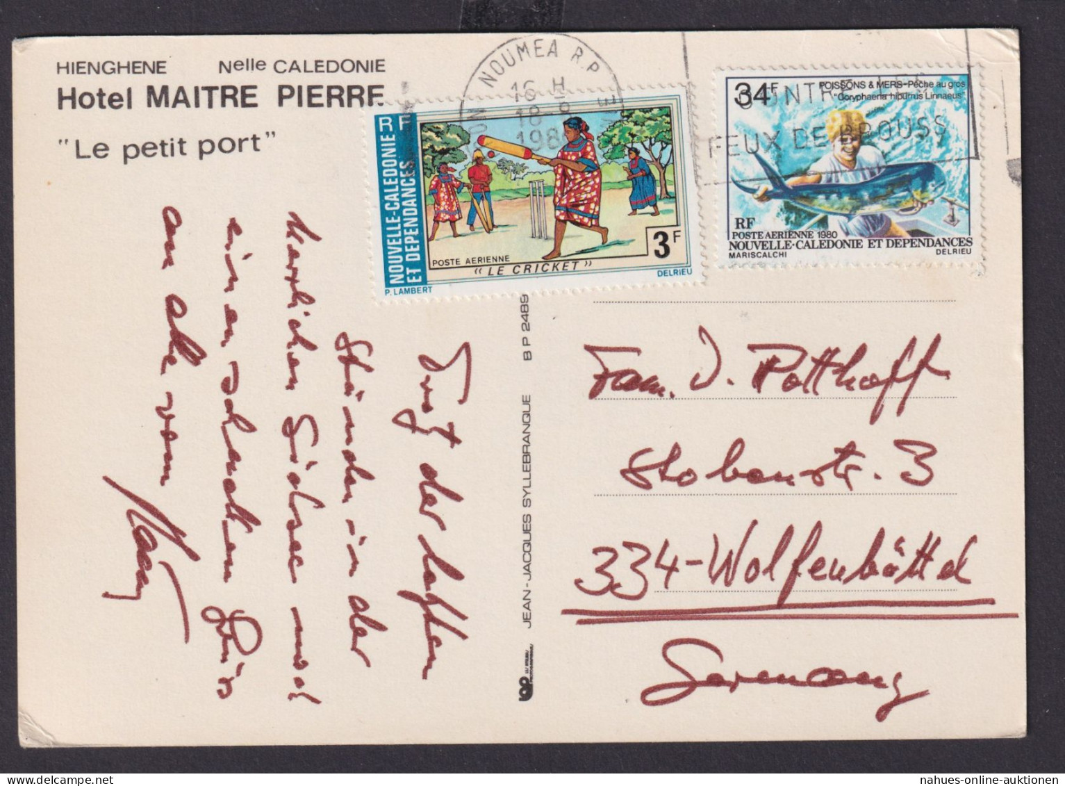 Frankreich Französisch Polynesien Brief Exotischer Beleg Oder Karte - Lettres & Documents