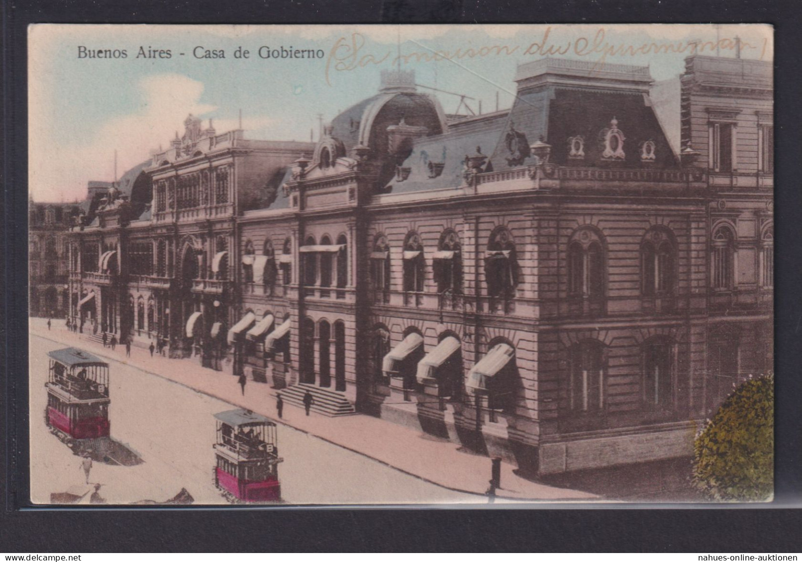 Ansichtskarte Künstlerkarte Buenos Aires Argentinien Regierungsgebäude - Andere & Zonder Classificatie