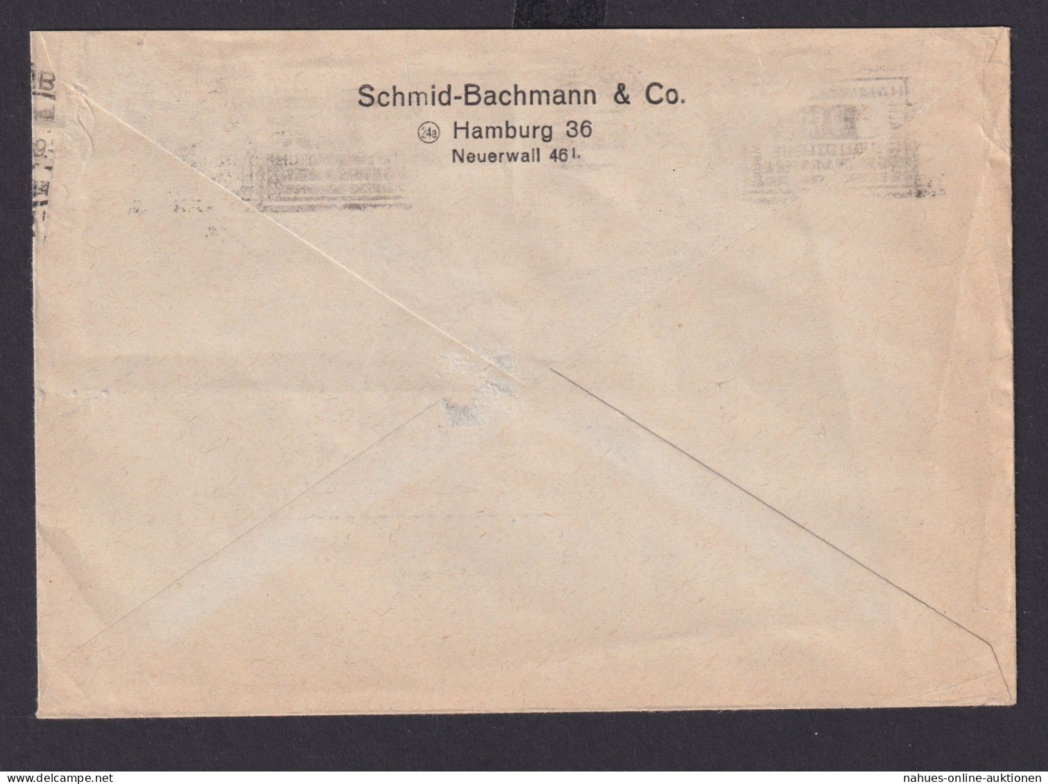 Bizone Brief EF 30 Pf Bauten Mit SST 100 Jahre Deutsche Briefmarken Destination - Covers & Documents