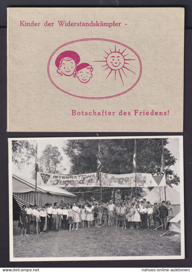 Ansichtskarte Lot Sammlung Kinder Widerstand Widerstandskämpfer Botschafter - 5 - 99 Karten