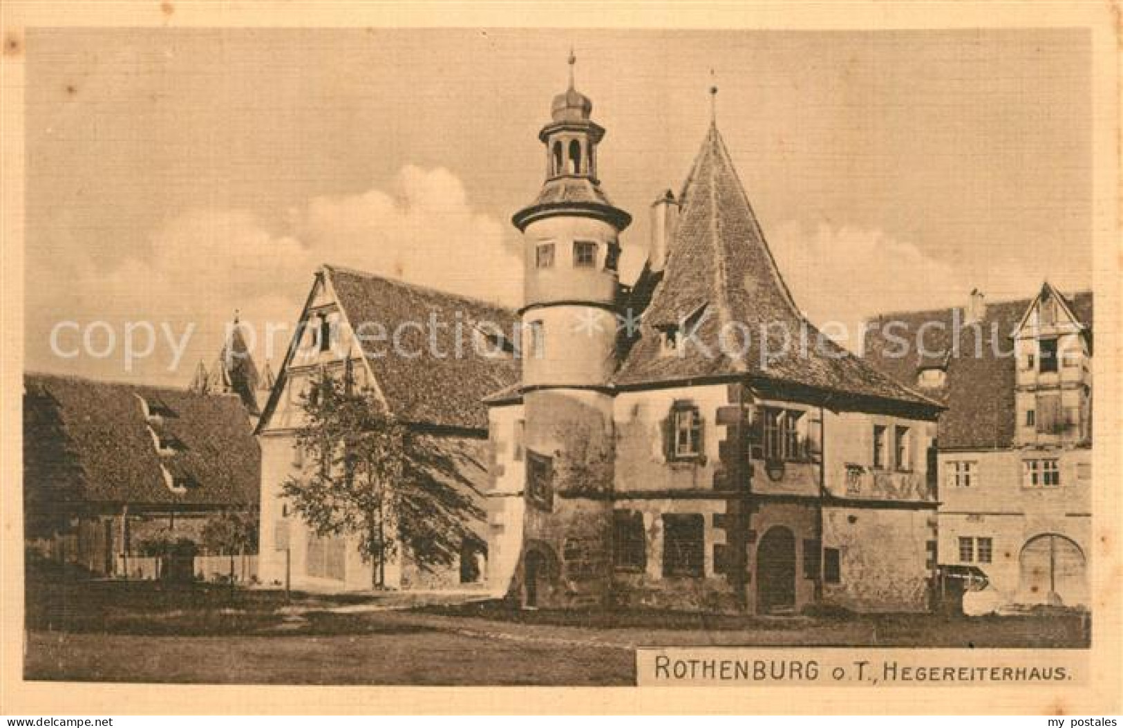 73283078 Rothenburg Tauber Hegereiterhaus Rothenburg Tauber - Rothenburg O. D. Tauber