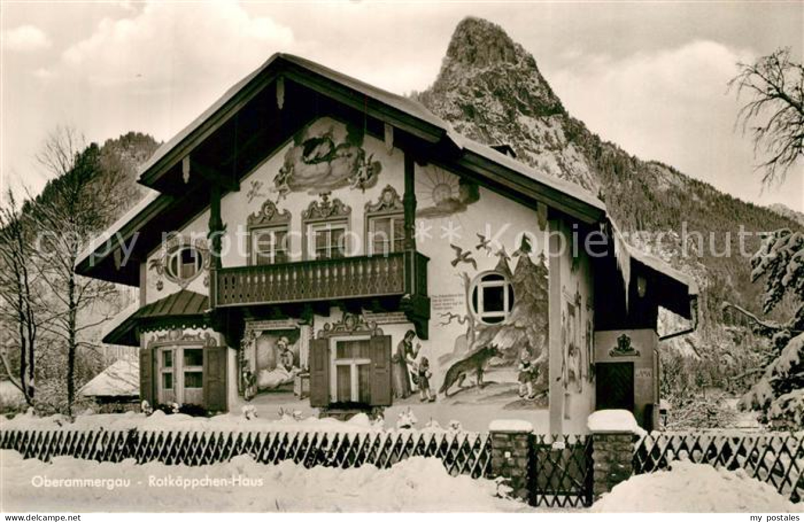 73283042 Oberammergau Rotkaepchen-Haus Oberammergau - Oberammergau