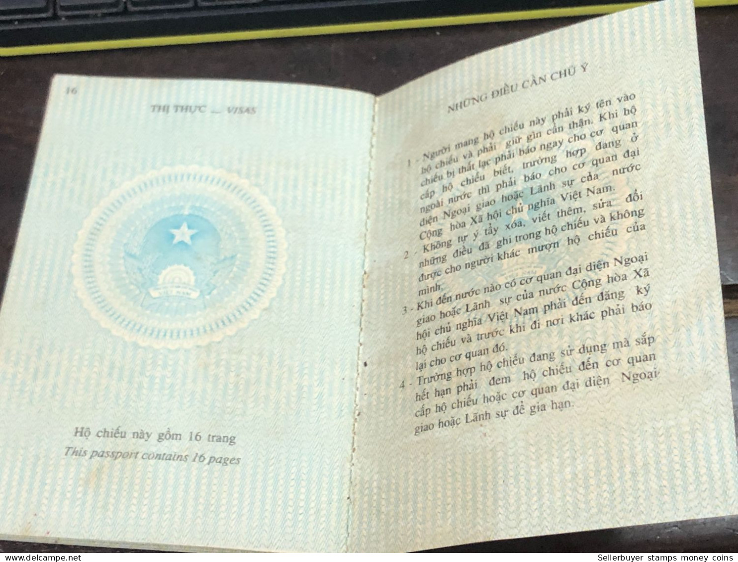 VIET NAM -OLD-ID PASSPORT-name-BANG MAI TRUONG HAI-1997-1pcs Book - Collezioni