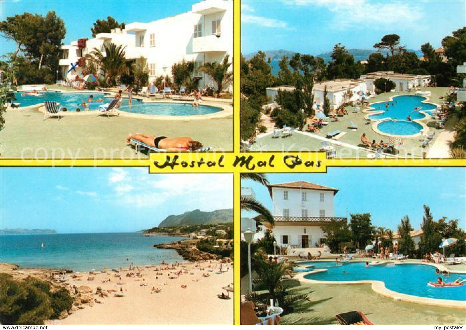 73282654 Alcudia Mallorca Hotel Mal Pas Swimmingpool Strand Alcudia Mallorca - Andere & Zonder Classificatie