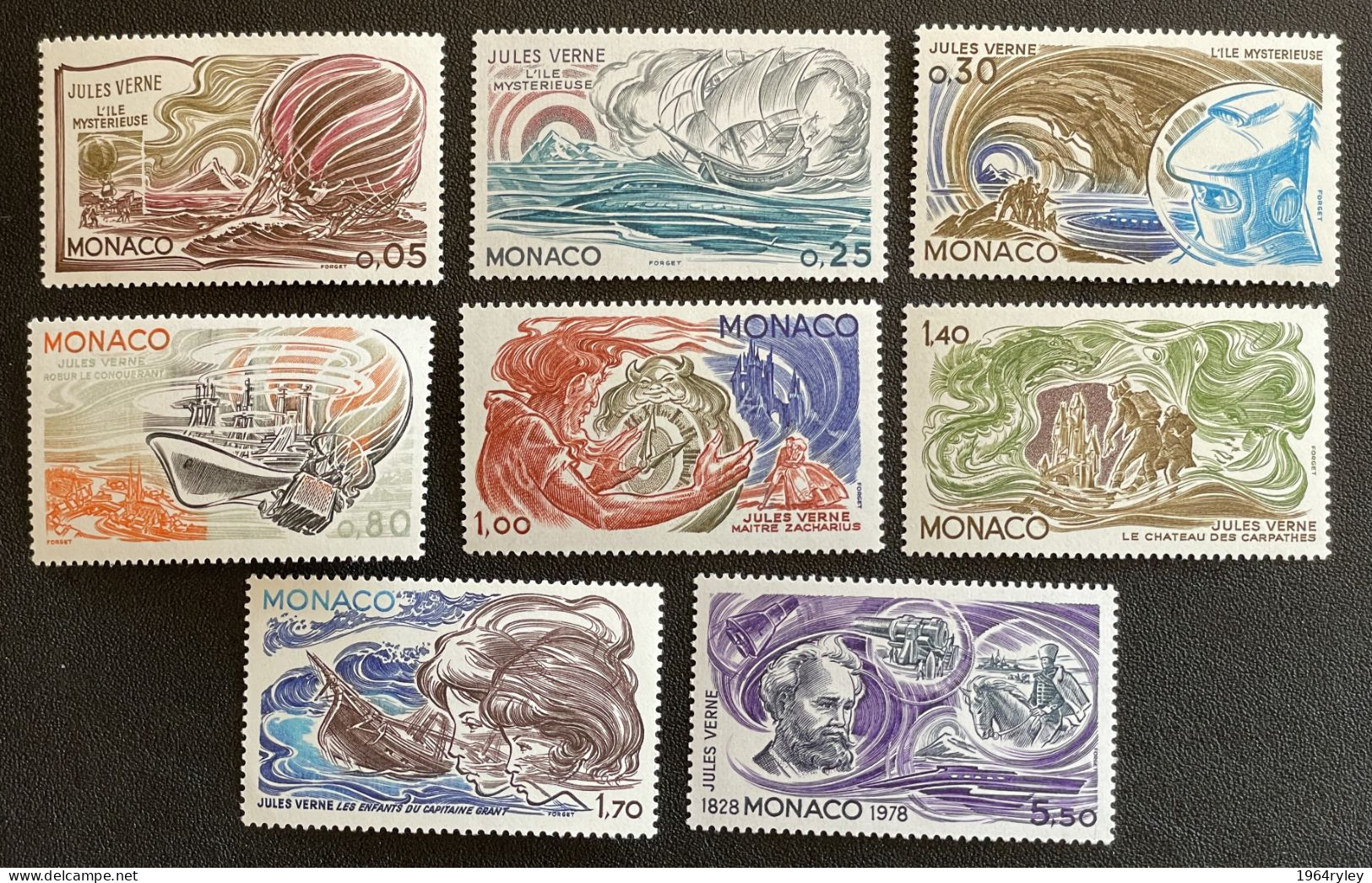 MONACO - MNH** - 1978 - # 1128/1132 - Unused Stamps