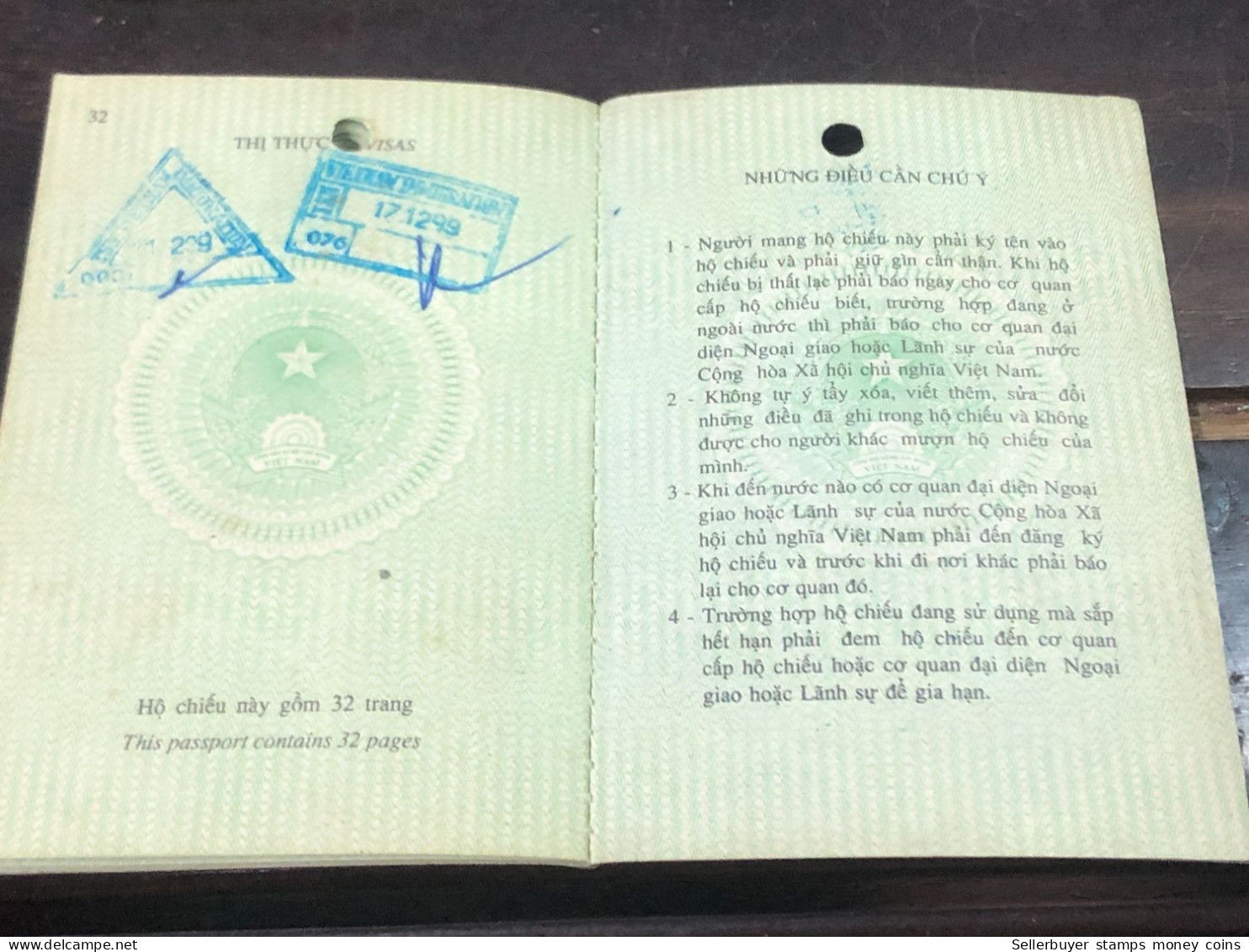 VIET NAM -OLD-ID PASSPORT-name-DO THI XUAN TAM-2001-1pcs Book - Collections