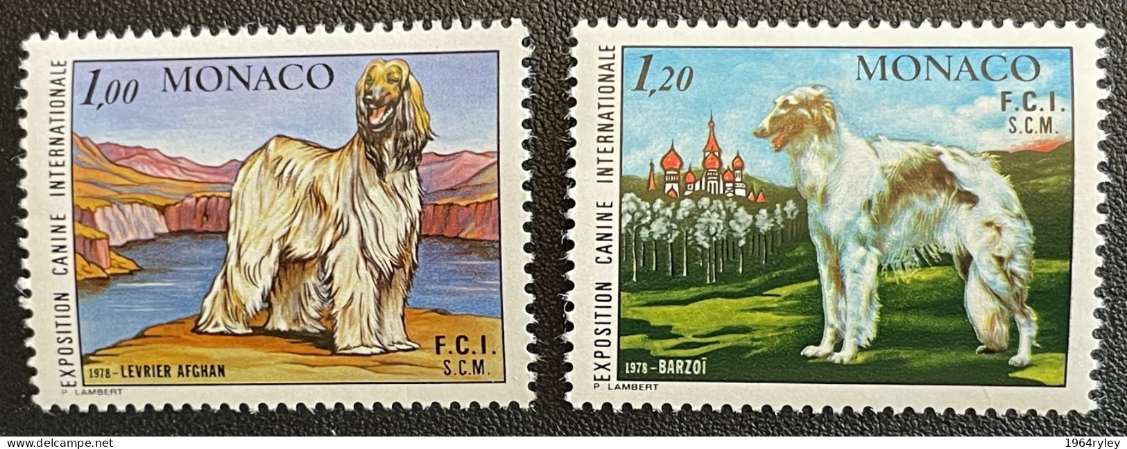 MONACO - MNH** - 1978 - # 1163/1164 - Unused Stamps