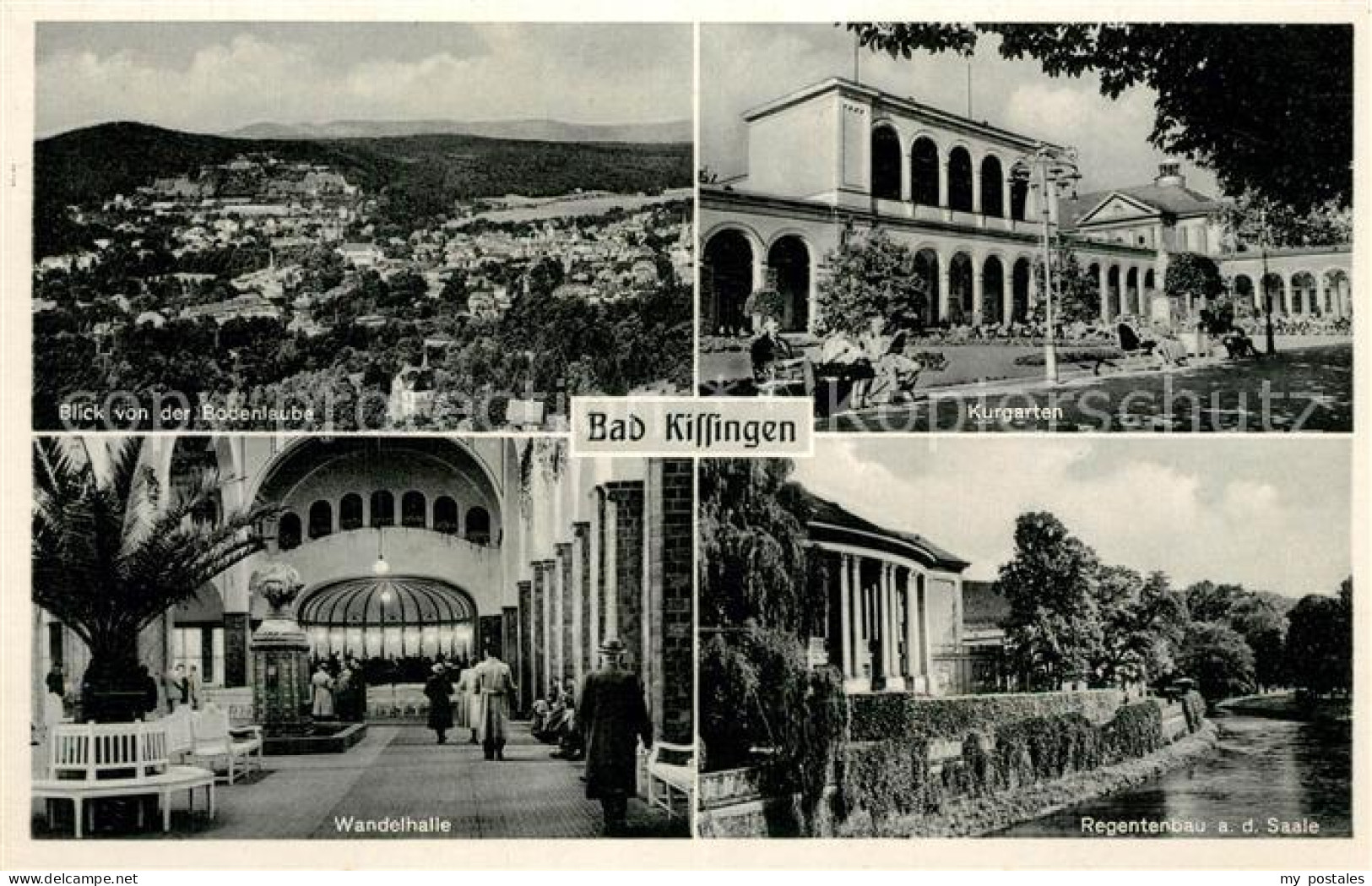 73282457 Bad Kissingen Kurgarten Wandelhalle Regentenbau Bad Kissingen - Bad Kissingen