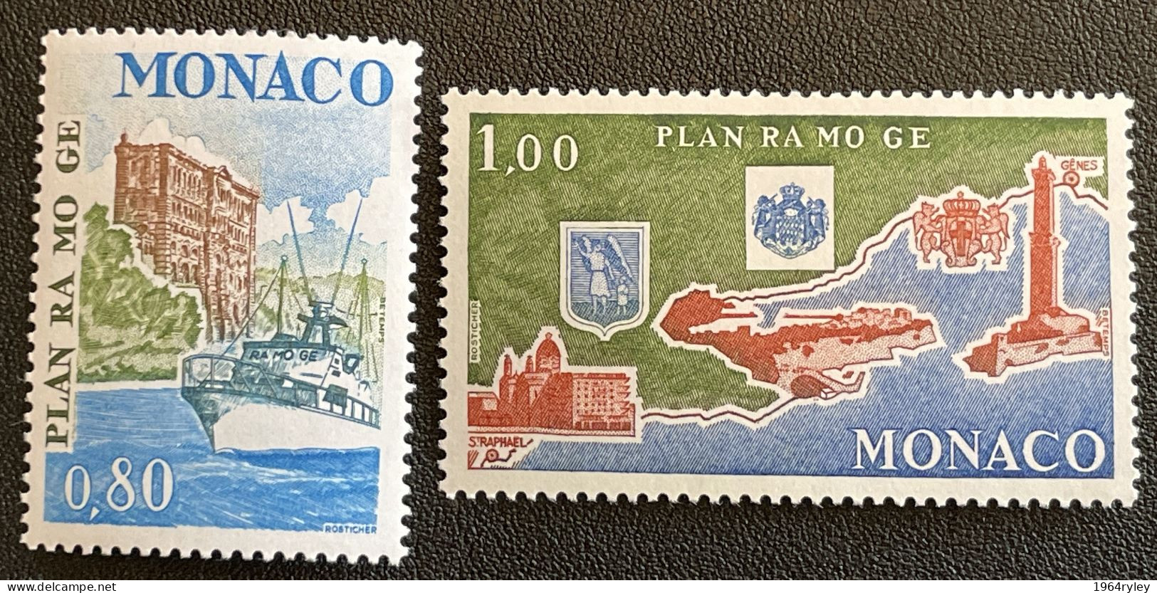 MONACO - MNH** - 1978 - # 1134/1135 - Unused Stamps
