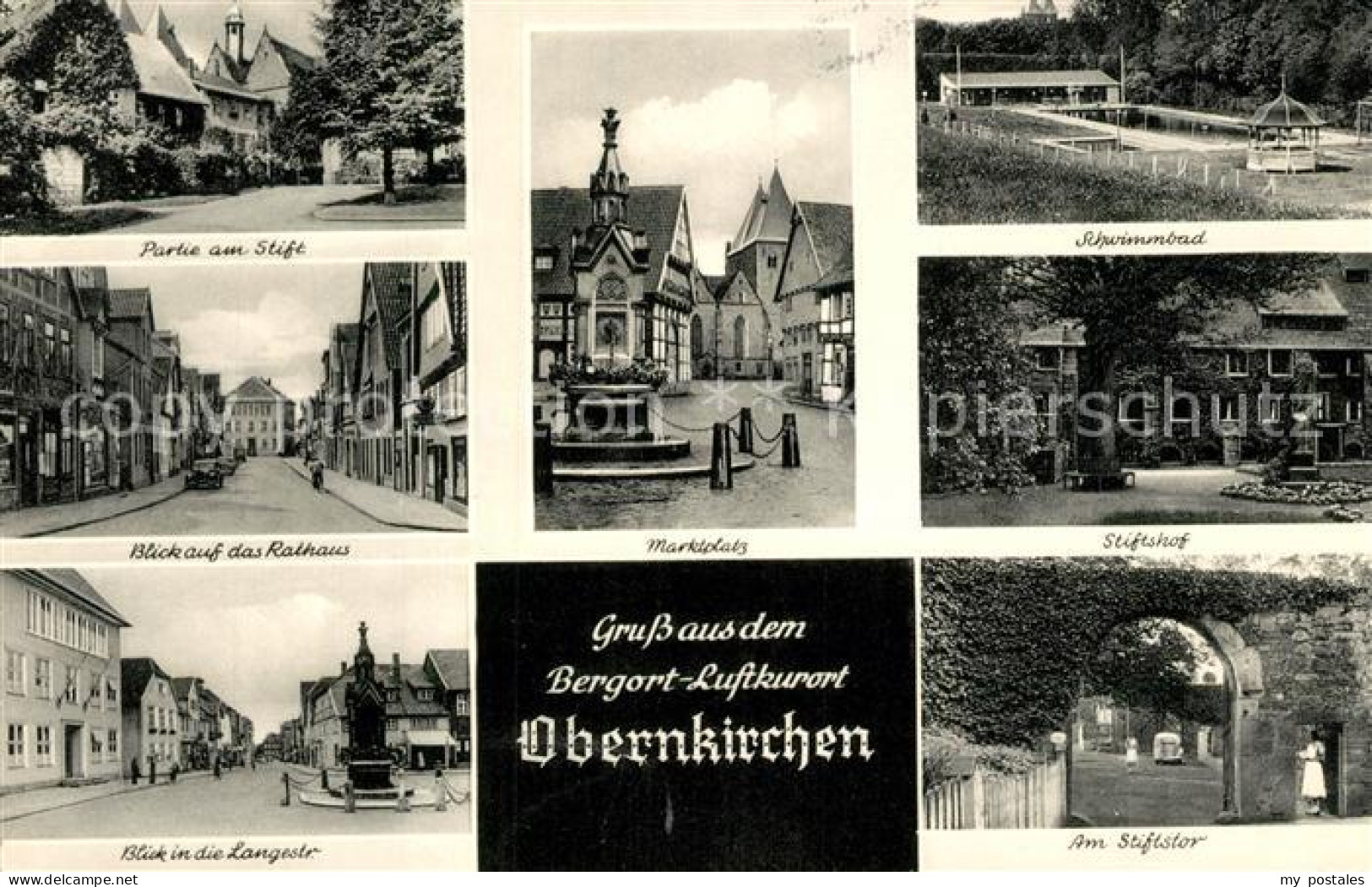 73282424 Obernkirchen Marktplatz Rathaus Stiftstor Obernkirchen - Other & Unclassified