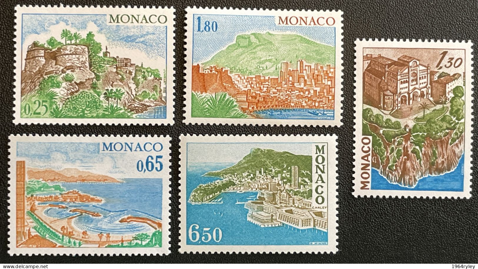 MONACO - MNH** - 1978 - # 1147/1151 - Unused Stamps