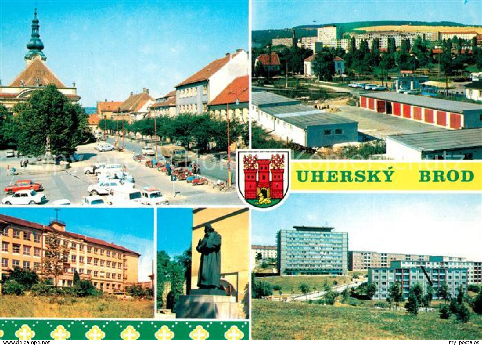 73281934 Uhersky Brod Namesti Miru Sidliste Vinohrady Zakladni Devitileta Skola  - Tsjechië