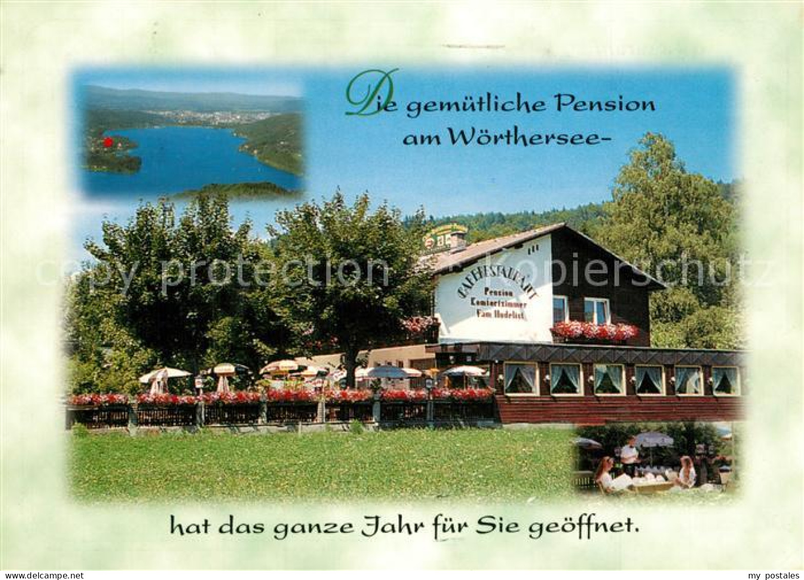 73281890 Krumpendorf Woerthersee Cafe Restaurant Pension Am Woerthersee Krumpend - Sonstige & Ohne Zuordnung